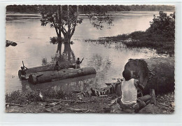 Gabon - Exploitation Forestière - Mise à L'eau Des Grumes - Ed. La Carte Africaine 136 - Gabun
