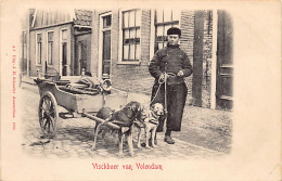 Nederland - VOLENDAM - Vischboer Hondenkar - - Fisherman Dog Cart - - Voiture à Chien Poissonier - Volendam