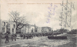 VAUCOURT (54) Première Guerre Mondiale - Rue Principale - Carte Allemande - Sonstige & Ohne Zuordnung