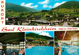 73070203 Bad Kleinkirchheim Kaernten Teilansicht Kurort Freibad Hallenbad Bad Kl - Autres & Non Classés