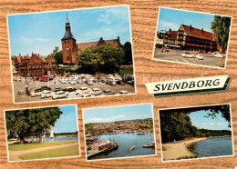 73068476 Svendborg Frue Kirke Torvet Lystbaadehavnen Havneparti Christiansminde  - Danemark