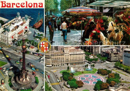 73067253 Barcelona Cataluna Monumento A Colon Ramblas Plaza De Cataluna Barcelon - Andere & Zonder Classificatie