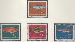 BRD  412-415, Gestempelt, Jugend: Fische, 1964 - Gebraucht