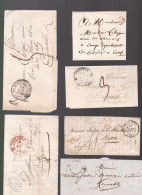 Un Lot De 18 Lettres Ou Enveloppe  Type : Sage &   Napoléon III  &  Précurseurs - 1849-1876: Periodo Classico