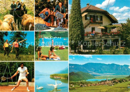 73065912 Kaltern Weinstrasse Tirol Pension Haus Zur Traube Pferdekutsche Wandern - Andere & Zonder Classificatie