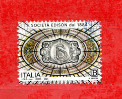 Italia °- 2024 - SOCIETA' EDISON .  Usato. - 2021-...: Oblitérés