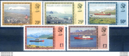 South Georgia. Definitiva. Panorami 1985. - Islas Malvinas