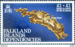 South Georgia. Ricostruzione 1982. - Falkland Islands