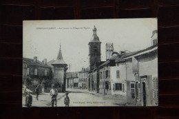 54 - CONFLANS JARNY : Le Centre Du Village Et L'Eglise - Otros & Sin Clasificación