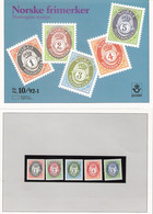 Norge Norway 1992 Posthorn Mi 1107-1111 In Folder MNH(**) - Nuevos