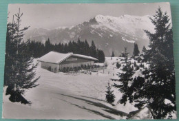 Churwalden (GR) - Neues Bahnrestaurant Brambrüesch: Blick Zum Montalin, Hochwang Und Bleisstein 1963 - Churwalden