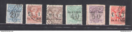 1924 SAN MARINO, Tasse E Vaglia, N. 1/6 - Usati - Certificato Cilio - Autres & Non Classés