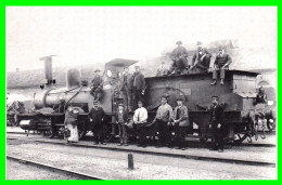 ARAGON  ( ZARAGOZA)  POSTAL DE LOCOMOTORA DE VAPOR DEL CONSTRUIDA EN EL AÑO 1860 - Zaragoza