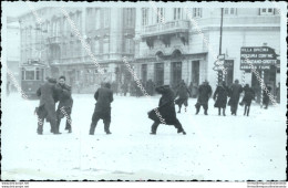 As671 Cartolina  Fotografica Trieste Citta' Tram - Trieste