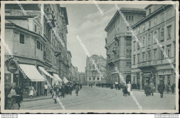 Be460 Cartolina Trieste Citta' Corso Garibaldi 1935 - Trieste (Triest)