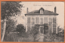 CPA 61 Le Sap Orne Villa La Croix Beuzelin Vue Rapprochée Ecrite 1936 Scan Recto/Verso - Autres & Non Classés