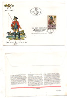 Österreich 1967 MiNr.: 1255 Ersttag Övebria Tag Der Briefmarke Austria FDC Scott: 806 YT: 1088 Sg: 1514 - FDC