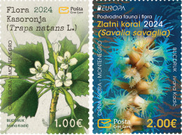 MONTENEGRO 2024 Europa CEPT. Underwater Fauna & Flora - Fine Set MNH - Montenegro