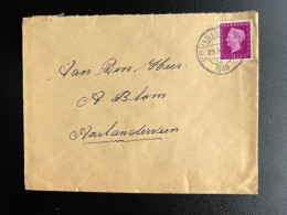 NETHERLANDS 1948 LETTER BRUINISSE TO AARLANDERVEEN 23-10-1948 NEDERLAND - Covers & Documents