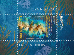 MONTENEGRO 2024 Europa CEPT. Underwater Fauna & Flora - Fine S/S MNH - Montenegro