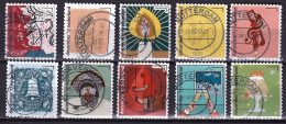Nederland 2017 Decemberzegels Complete Gestempelde Serie NVPH 3588 / 3597 - Used Stamps