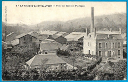 CPA 14 St LA-RIVIERE-SAINT-SAUVEUR - Usine Des Matières Plastiques ° Collection Sescau - Autres & Non Classés