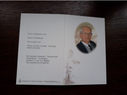 Robert Dewaele ° Bredene 1921 + Torhout 2009 X Maria Casselman (Fam: Crutelle - Timmerman - Verstegen) - Obituary Notices