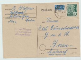 D,Franz.Zone, Baden Mi.Nr. 33 Freim.o.Wertangabe, H.Baldung, Gen.Grien (10 (Pf)) - Other & Unclassified