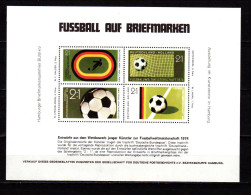 Germany 1974 Football Soccer World Cup Vignette MNH - 1974 – Allemagne Fédérale