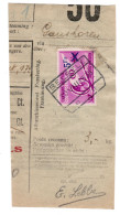 Fragment Bulletin D'expedition, Obliterations Centrale Nettes BELSELE, RARE - Usati