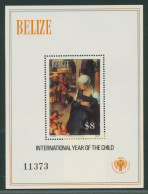 Belize 1980 Jahr Des Kindes Dürer Paumgartner-Altar Block 24 Postfrisch (C22512) - Belize (1973-...)