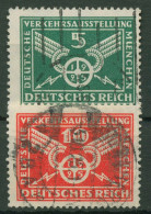 Deutsches Reich 1925 Dt.Verkehrsausstellung München 370/71 X Gestempelt - Gebruikt