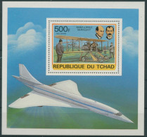 Tschad 1978 Luftfahrt Gebrüder Wright Concorde Block 72 Postfrisch (C28050) - Tschad (1960-...)