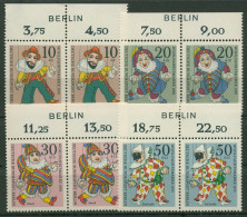 Berlin 1970 Marionetten Oberrand Mit Inschrift Berlin 373/76 Postfrisch - Nuevos