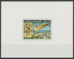 Libyen 1977 100 J. Weltpostverein Space Shuttle 584 B Block Postfrisch (C29196) - Libya