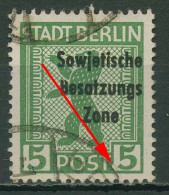 SBZ Allgemeine Ausgabe 1948 Freimarke Mit Plattenfehler 200 A Ux XIX Gestempelt - Andere & Zonder Classificatie