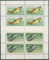 DDR 1987 Tiere Fische Forelle Wels Kleinbogen 3096/97 K Postfrisch (C97044) - Other & Unclassified