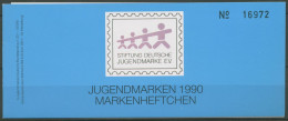Bund Jugendmarke 1990 Max&Moritz Markenheftchen (1458) MH 4 Postfrisch (C60152) - Other & Unclassified