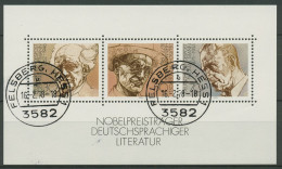 Bund 1978 Nobelpreisträger Block 16 Gestempelt (C98639) - Sonstige & Ohne Zuordnung