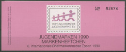 Berlin Jugendmarke 1990 Max & Moritz Markenheftchen 868 MH Postfrisch (C60186) - Markenheftchen