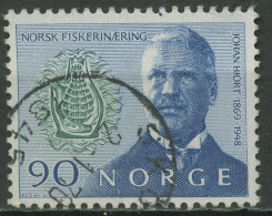 Norwegen 1969 Zoologe Johan Hjort 586 Gestempelt - Used Stamps