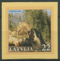 Lettland 2006 Naturdenkmäler Gauja-Nationalpark Swarten-Felsen 665 Postfrisch - Letonia