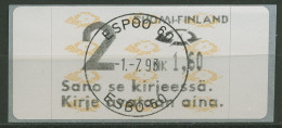 Finnland ATM 1993 Posthörner Einzelwert ATM 12.6 Z2 Gestempelt - Automatenmarken [ATM]