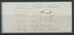 Finnland ATM 1992 Posthörner Einzelwert ATM 12.4 Z3 Postfrisch - Machine Labels [ATM]