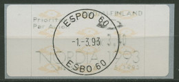 Finnland ATM 1993 Posthörner Einzelwert ATM 12.5 Z6 Gestempelt - Machine Labels [ATM]