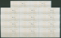 Finnland Automatenmarken 1993 Posthörner Satz 14 Werte ATM 12.5 S3 Postfrisch - Machine Labels [ATM]