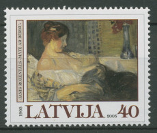 Lettland 2005 Kunst Gemälde 636 A Postfrisch - Latvia