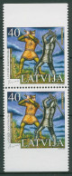 Lettland 2005 Schriftsteller Buchillustration 643 D/D Postfrisch - Latvia