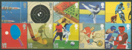 Großbritannien 2010 Olympische Paralympische Spiele 2977/86 ZD Postfr (C40413) - Unused Stamps