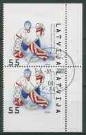 Lettland 2006 Eishockey-WM Riga 667 D/D Gestempelt - Lettland